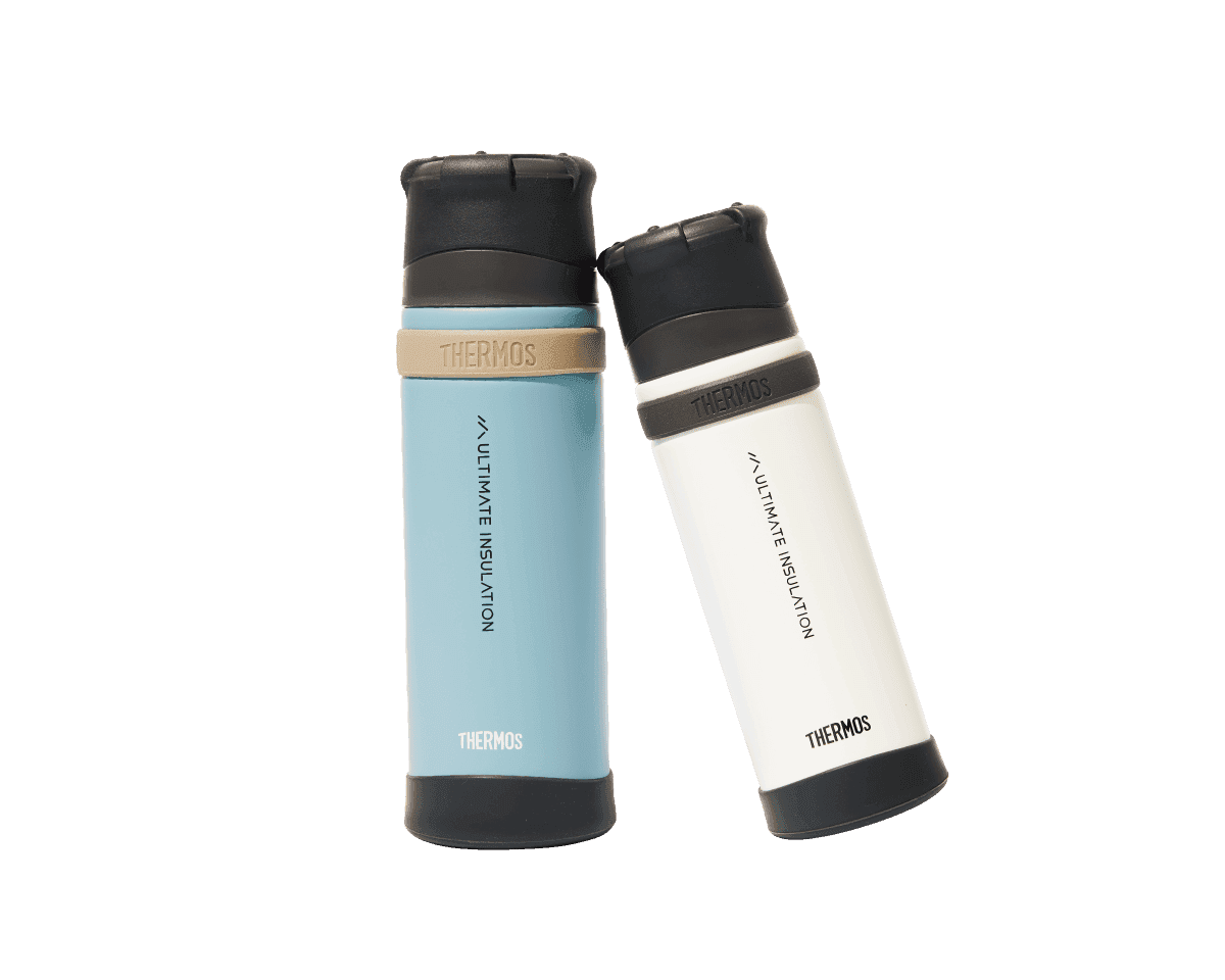 冬山でもホットコーヒーを。〈THERMOS〉のタンブラー。