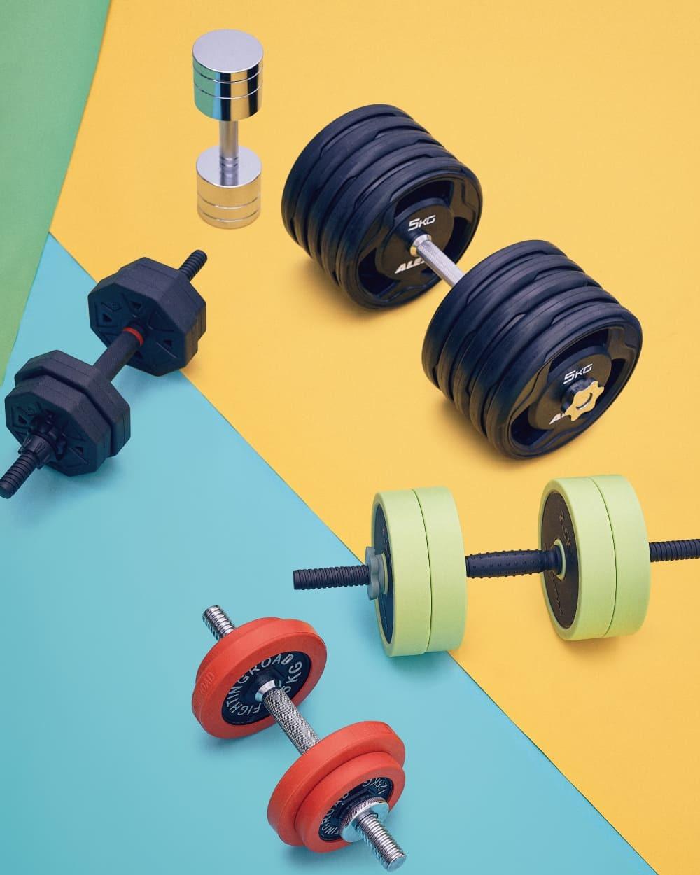 目的別・ダンベルカタログ。