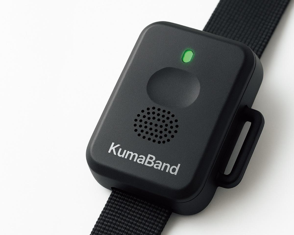 商品化、求む！クマの接近を見据える《KumaBand》。
