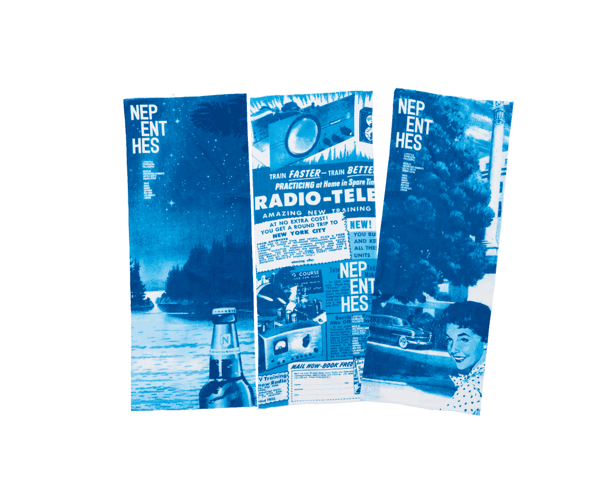 日米の“レトロ”をギュッと凝縮。〈NEPENTHES × Kazuhiko Ota〉の手ぬぐい。