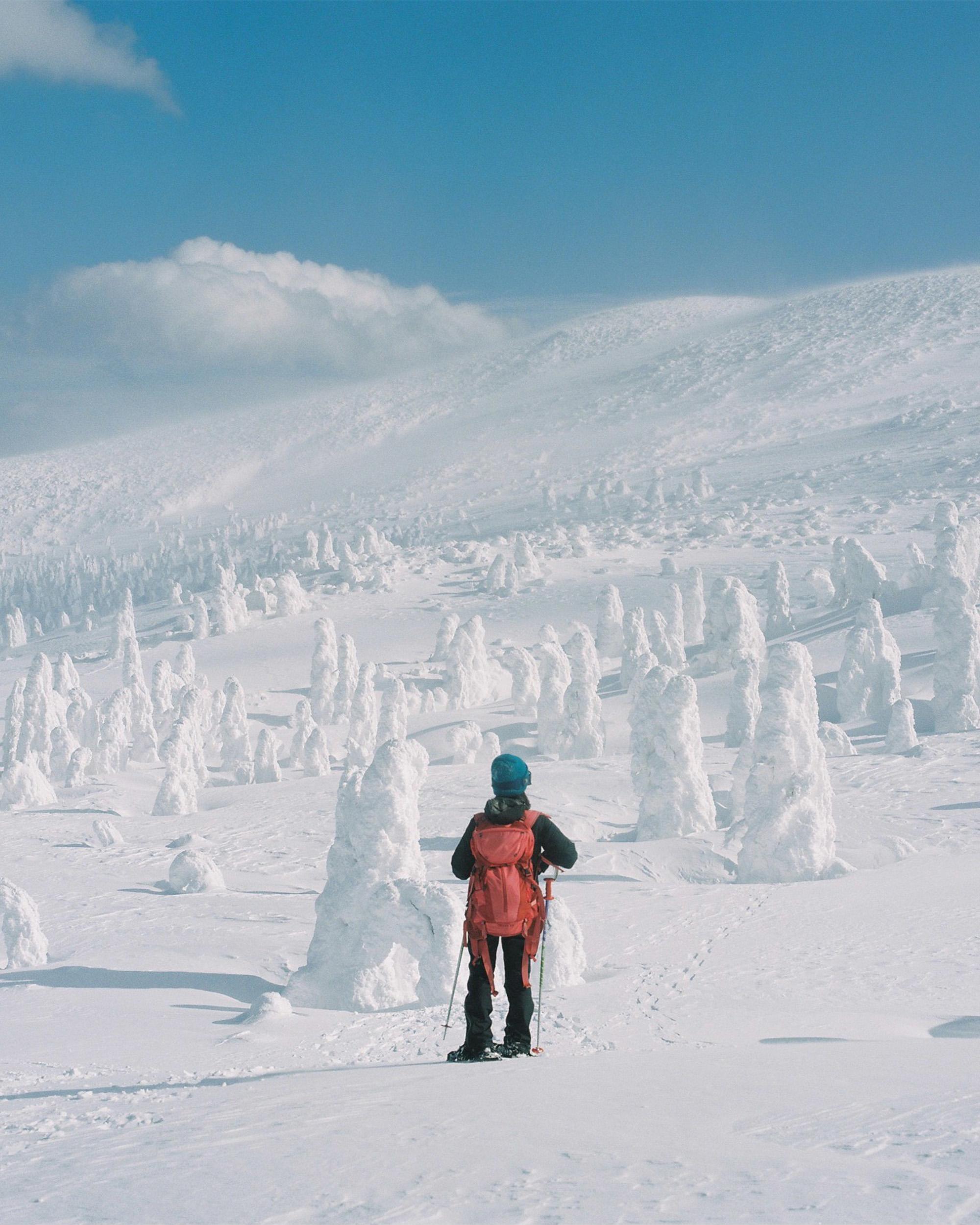 憧れの“スノーモンスター”を探して、豪雪の山へ。｜3月の山・蔵王