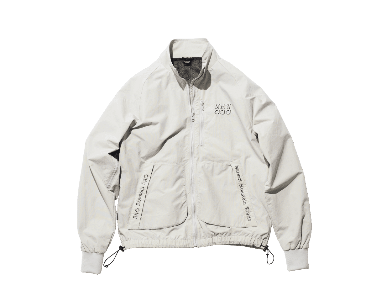 通気性が高いのに防風仕様？〈Marmot × CITY COUNTRY CITY〉のジャケット。