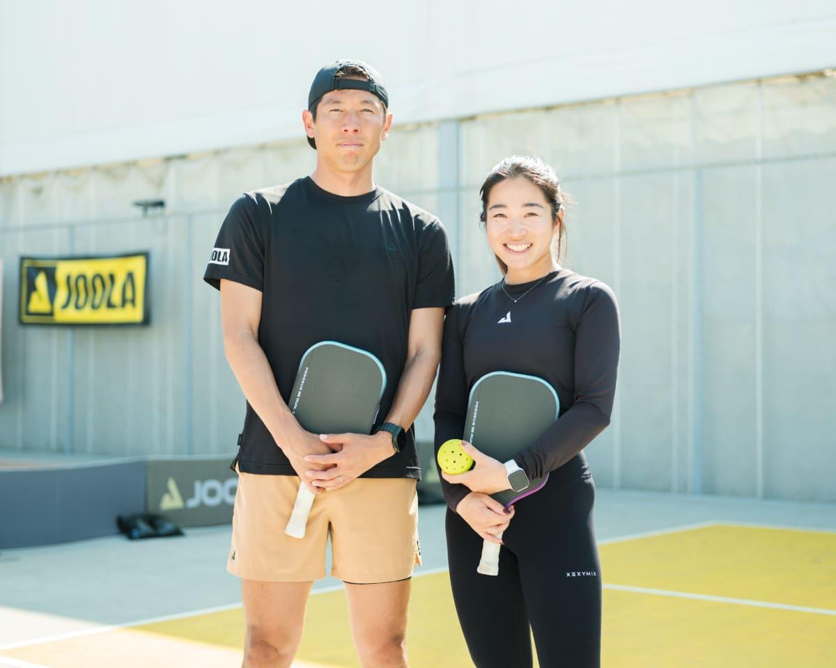 三好健太・吉冨愛子（ピックルボール）「高くて厳しいレベルに、 まずは自分たちを置く」