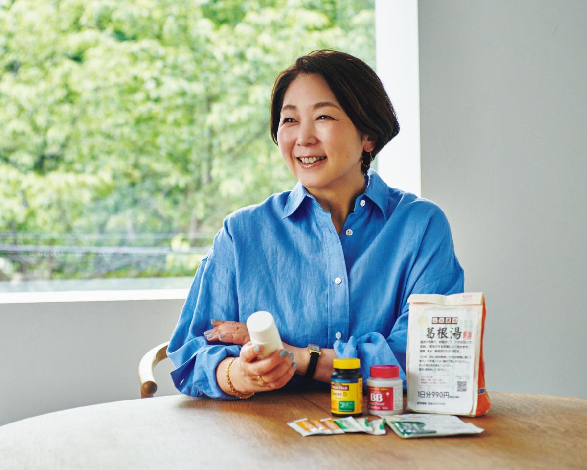 フリーアナウンサー・中井美穂さん。健康の秘訣、食事・運動習慣に密着！