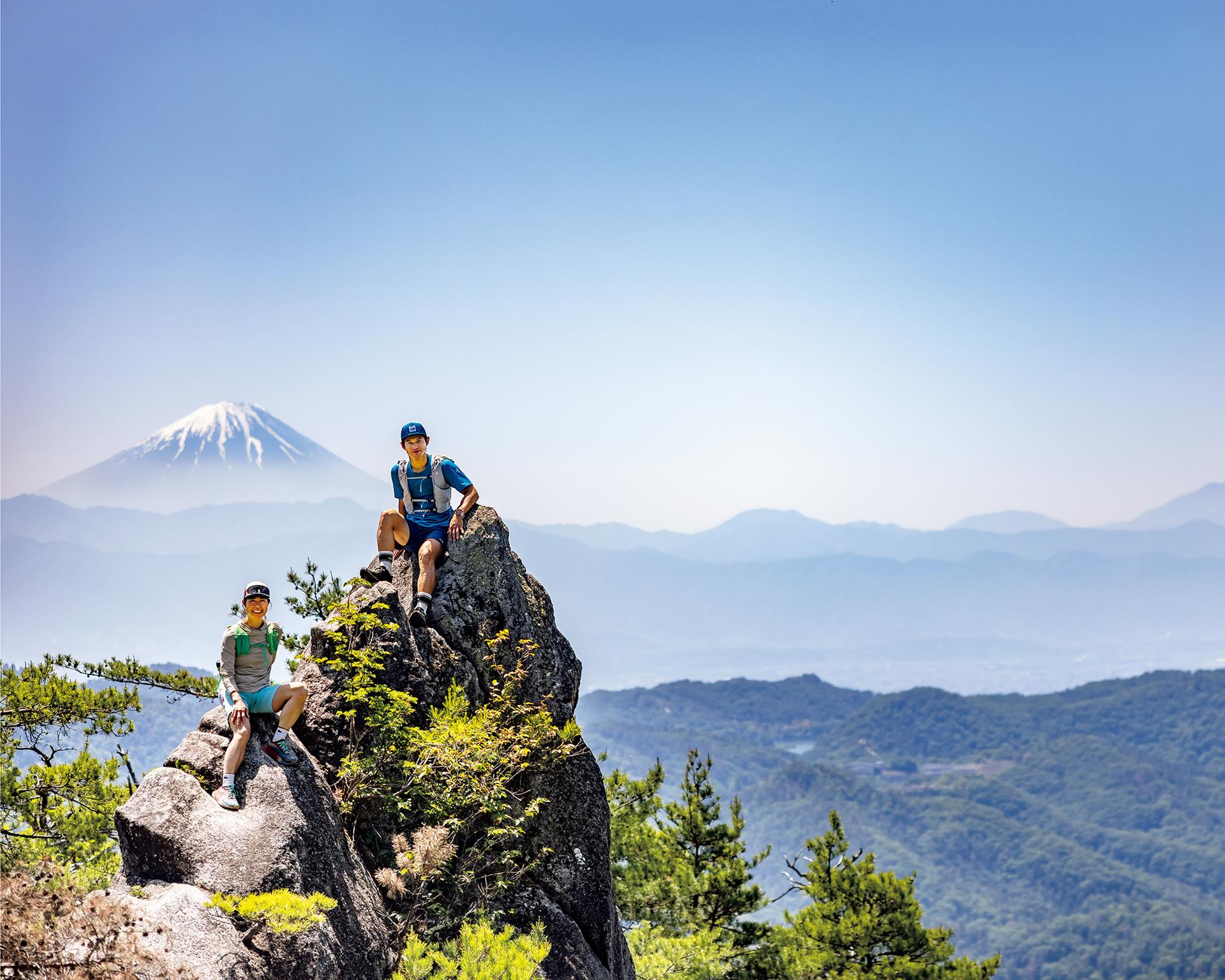 ウチサカさんのトレイル案内。［昇仙峡 羅漢寺山］