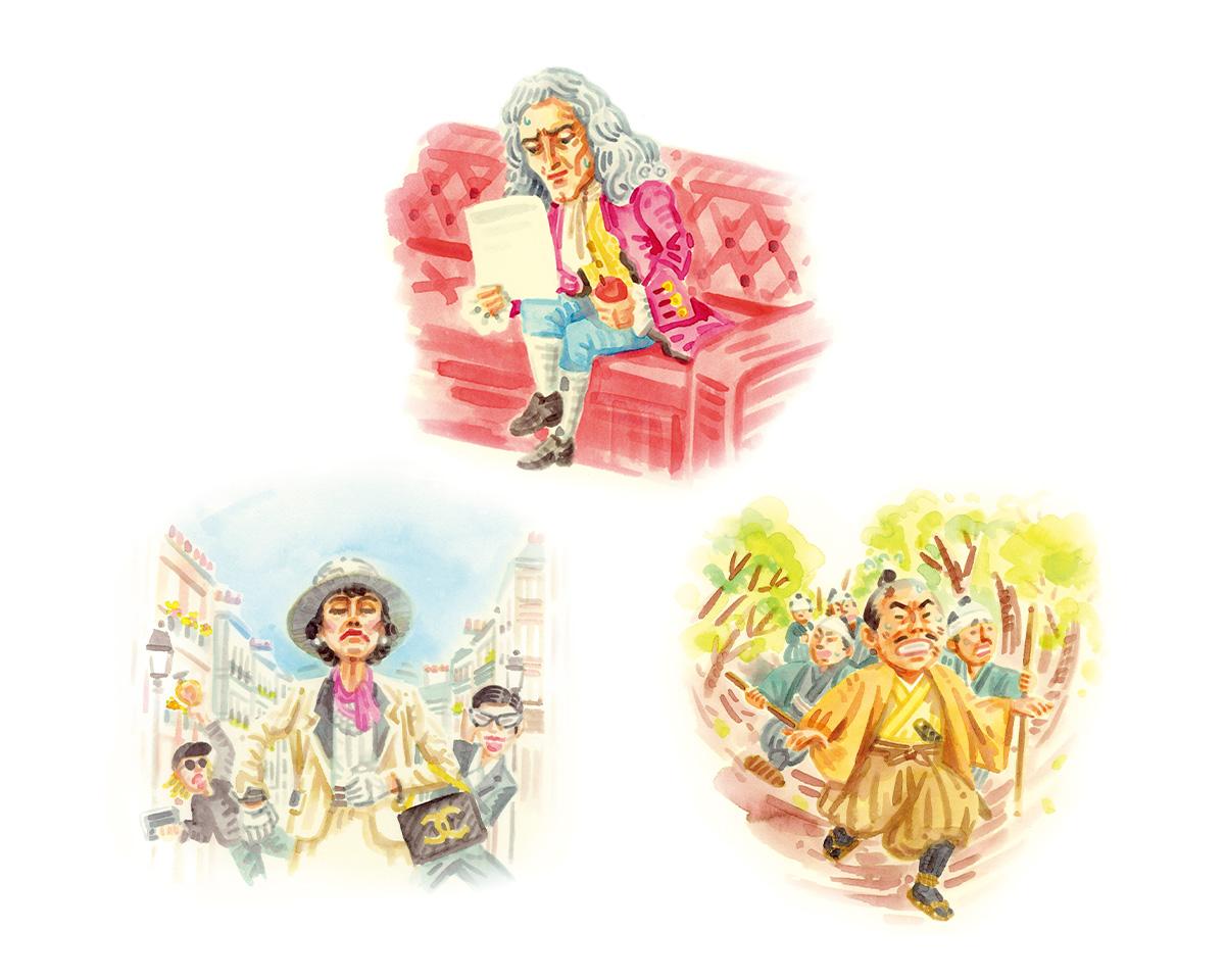 偉人たちの更年期