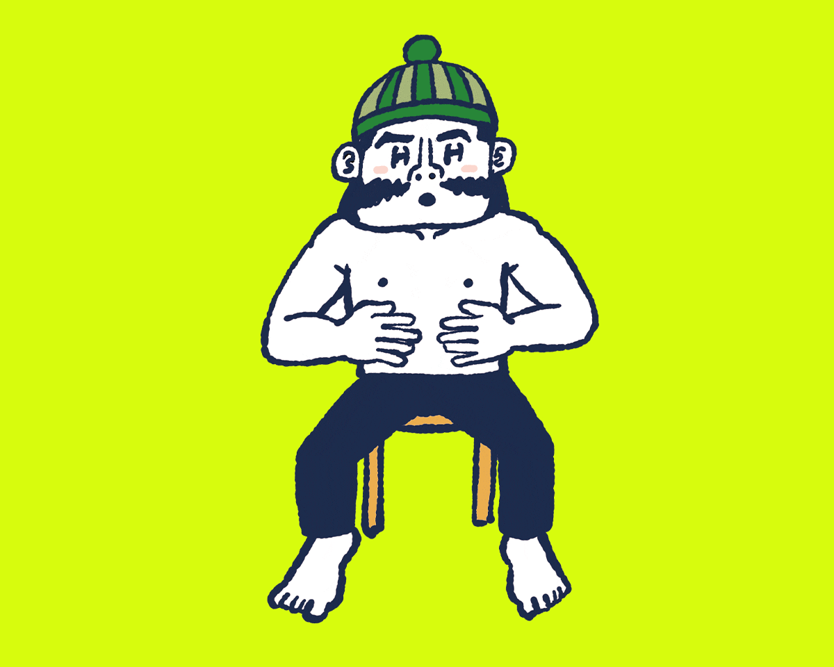 肝臓のキャラクター