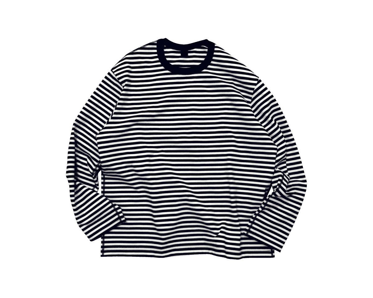 伝統と革新が融合した〈TUKI〉のロングスリーブ。